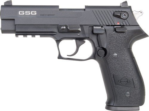 GERMAN SPORT FIREFLY 22LR - 4" FS 10RD NON-TREADED BLACK