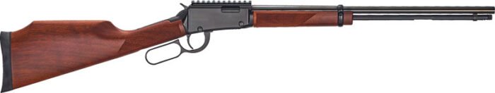 HENRY MAGNUM EXPRESS 22WMR - 19.25" BLUED WALNUT PICATINNY
