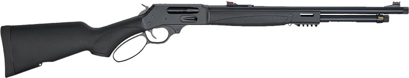HENRY X MODEL LEVER 45/70 - 19.8" TB BLUED BLACK SYN.