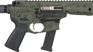 LWRC IC 9 PISTOL 9MM 8.5" BBL - 27RD MAG OD GREEN