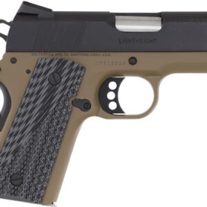COLT DEFENDER 45ACP 3" FRONT - NIGHT SIGHT 7RD FDE BLACK