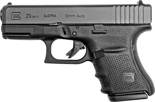 GLOCK 29 10MM GEN4 FIXED - SIGHTS 10-SHOT BLACK
