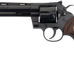 COLT PYTHON 357MAG 6" - BLUED WALNUT W/GOLD MEDALLION
