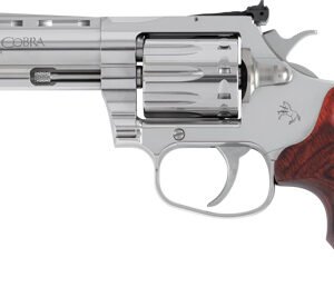 COLT KING COBRA 22LR 4.25" - STAINLESS SNAKE GRIPS (TALO)