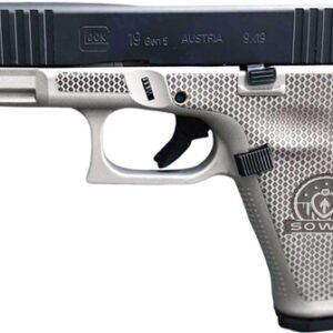 GLOCK 45 MOS SOWW 9MM 17-SHOT - TITANIUM CERAKOTE FRAME TALO