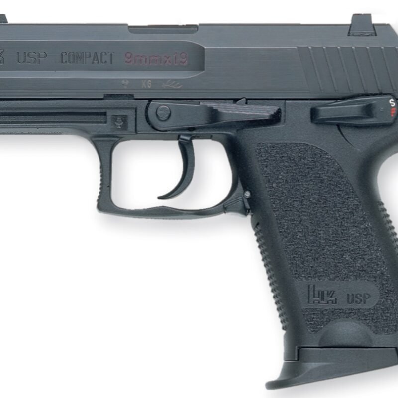 HECKLER AND KOCH (HK USA) USP9 CMPCT V1 9MM 13+1 SFTY FS