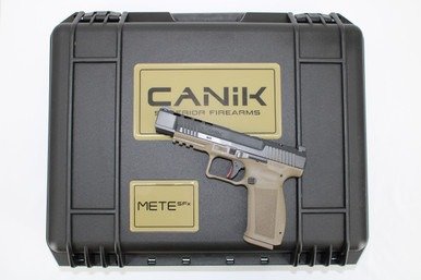 Canik HG7604-N METE SFX Loadout Package Semi-Auto 9mm 5.74" 18+1/20+1 MECANIK M01 Optic Black/FDE