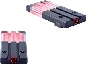 MEPROLIGHT FIBER TRITIUM RED - CIRCLE DOT REAR SGT FOR GLOCK