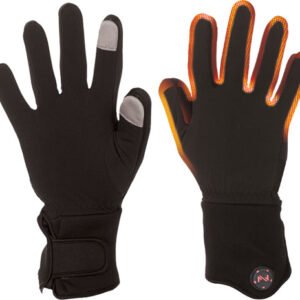 MOBILE WARMING UNISEX HEATED - GLOVE LINER BLACK X-LARGE