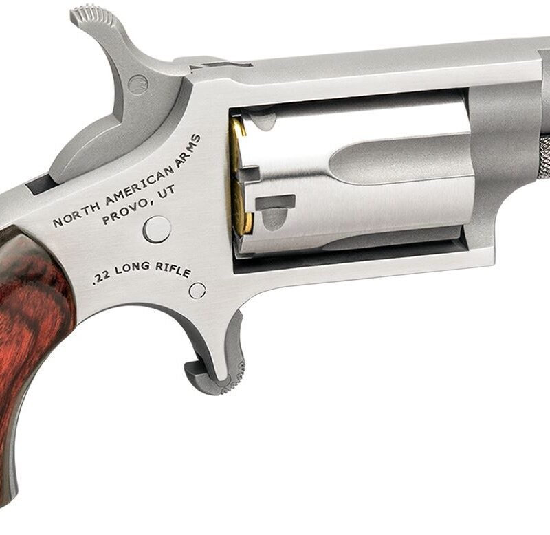 NORTH AMERICAN ARMS MINI 22LR REV 1-1/8" SS PORTED