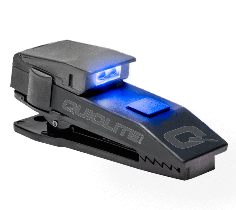 QuiqLitePro Hands Free Pocket Concealable Flashlight 10 - 20 Lumens