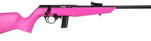 Rossi USA RB22L1611P RB22 Compact Bolt Action Rifle .22LR 16.5" 10+1 Black/Pink