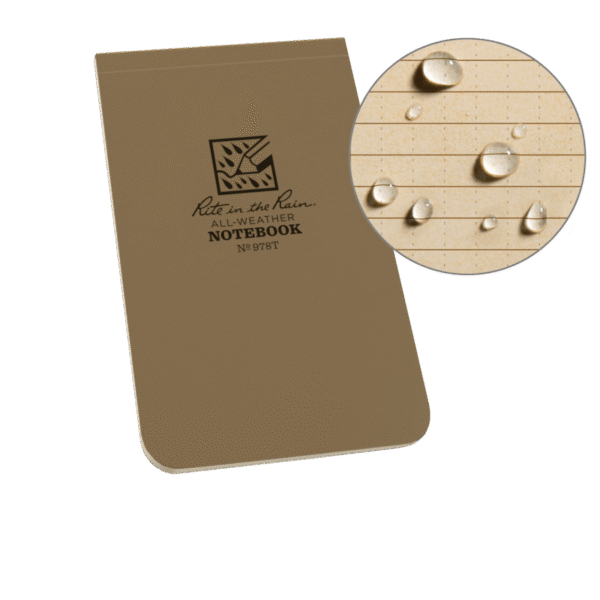 Soft Cover Top Bound Notebook - 3.25 x 5.25