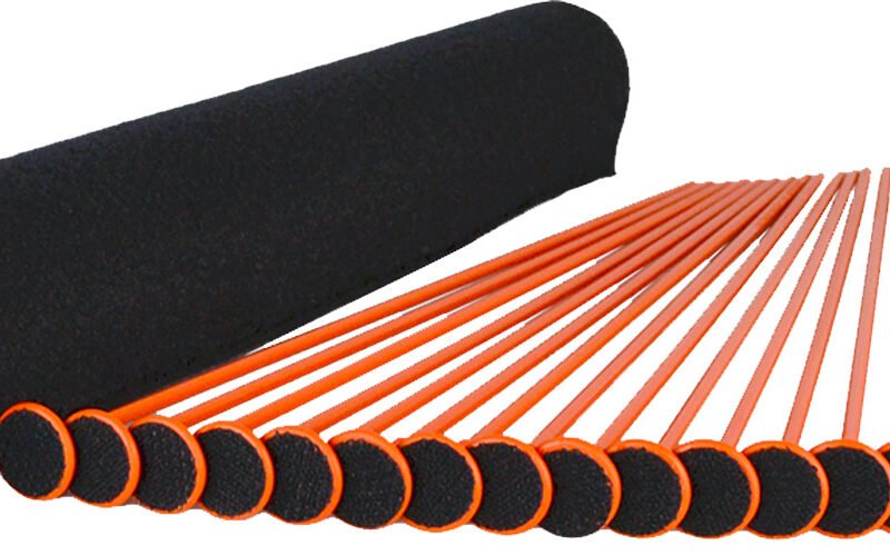 GSS MEDIUM RIFLE ROD KIT 20ORG - RIFLE RODS .22 CAL 19"X30"