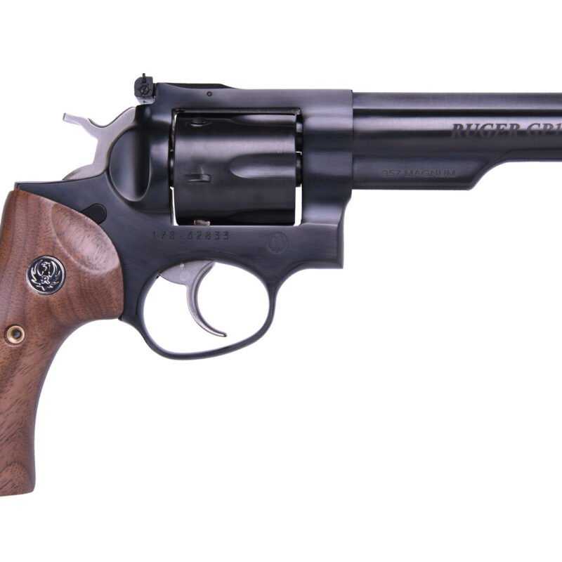 RUGER GP100 357MAG BLUE 5" HALF LUG