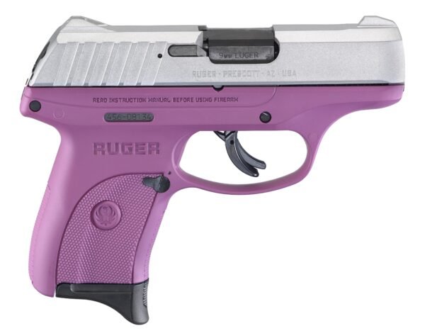 RUGER EC9S 9MM ALUM/PURP 7+1 FS SFTY