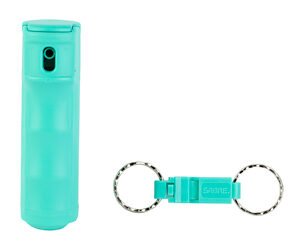SABRE SPRAY KEY RING/WHISTLE .54 MNT