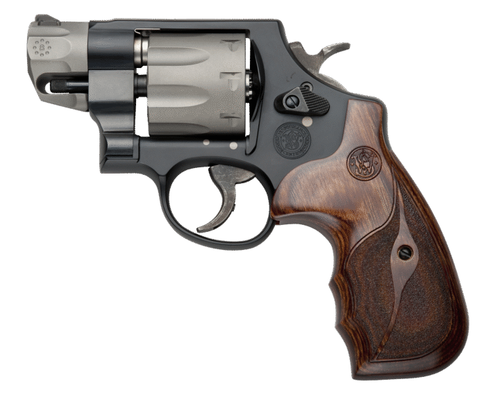 SMITH AND WESSON 327 PC 357MAG 2" BL/WD FS 8RD