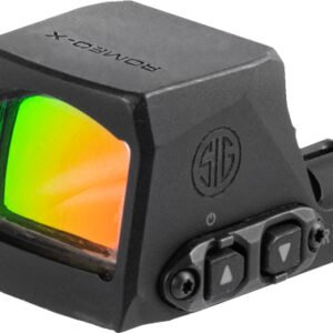 SIG OPEN REFLEX SIGHT ROMEO X - COMPACT 2MOA DOT W/32MOA CIR