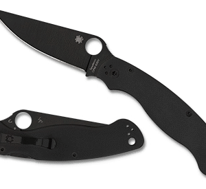 Military 2 Black G-10 Black Blade