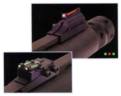 TRUGLO SIGHT SET GOBBLE-DOT - PRO SERIES 6MM RIB RED/GREEN