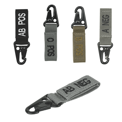 Embroidered Blood Type Tags (A-)
