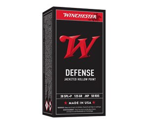 WIN USA 38SPL+P 125GR JHP 50/500