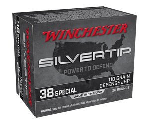 WIN SILVERTIP 38SPC 110GR HP 20/200