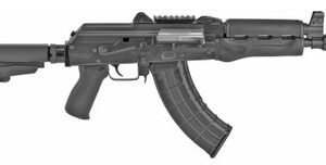 Zastava Arms ZPAP92 AK Pistol ZP92762TABM 7.62x39mm 10" Chrome Lined Barrel 30+1 Wood/Black