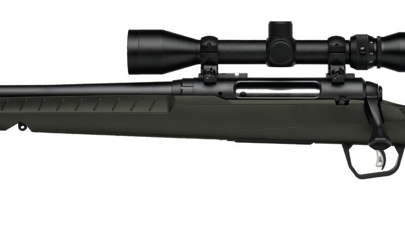 SAVAGE ARMS AXIS 2 25-06 BL/GRN PKG LH