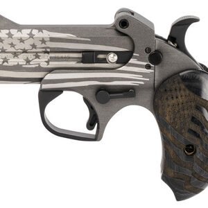 Bond Arms BAOGPG Old Glory 3.5" .45 Long Colt/.410 Bore 2 Rounds Stainless/Wood/American Flag Finish W/ Driving Holster