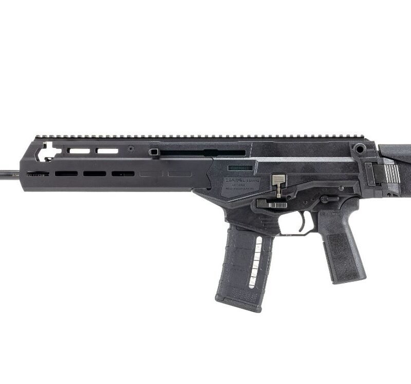 IWI CARMEL Tactical Rifle - Black | 5.56NATO | 30rd PMAG| 16" Chrome Lined Barrel | 3 Position Gas Block | Folding Polymer Stock