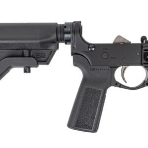 DPMS Forged Complete AR15 Lower Receiver - Black | Panther Polished Trigger | B5 Buttstock