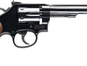 S&W 17 CLASSIC 22LR 6" AS - BLUED CHECKERED WOOD GRIPS