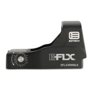 EFLX MINI REFLEX SIGHT - BLACK, 3 MOA RED DOT