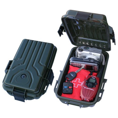 SURVIVOR DRY BOX - 9.8" X 6.8" X 3.0" - FOREST GREEN