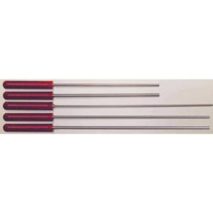 MICRO-POLISHED STAINLESS STEEL CLEANING ROD - 26" SHORT RIFLE, .22-.26 CALIBER
