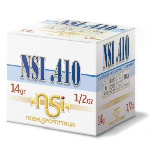Nobel Sport Shotshells .410 ga 2-1/2" 1/2 oz 1240 fps #9 25/ct