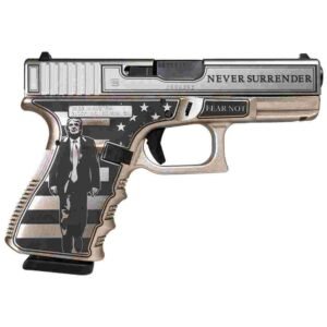 Glock 19 Gen 3 Custom "Trump Fight" Handgun 9mm Luger 15rd Magazines (2) 4" Barrel USA