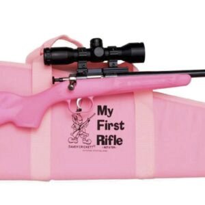 Keystone Pink Synthetic .22LR Rifle w Scope Mount & Case