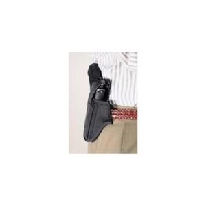 Uncle Mike's 8601 Plain Black Nylon AM#1 Belt Slide Holster