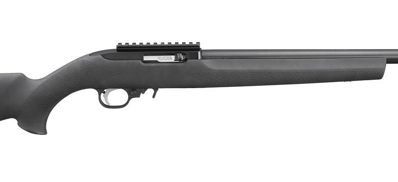 RUGER 10/22 LVT 22LR 20" HOGUE/BLK