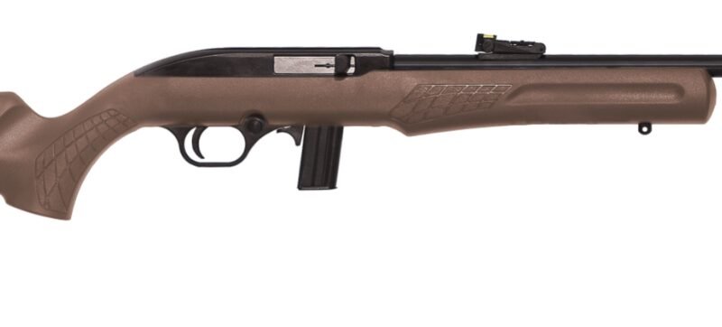 Rossi Semi-Auto Rimfire Rifle - Brown | .22 LR | 18" Barrel | 10 rd | Polymer Stock
