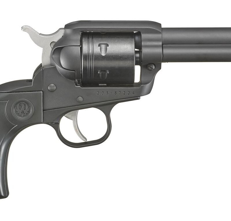RUGER WRANGLER BIRDSHEAD 22LR BK/SY