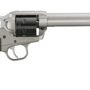 RUGER WRANGLER 22LR SLVR/SY 6.5" 6SH