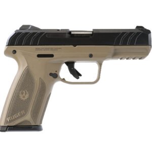 RUGER SECURITY9 9MM BK/FDE 3.9" 15+1