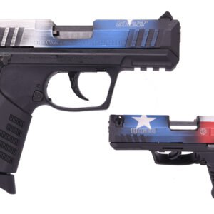 RUGER SR22 TX FLAG 22LR 3.5" BL AS #