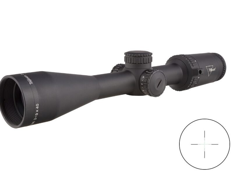 TRIJICON CREDO 3-9X40 BLK 1" MIL-SQ GRN