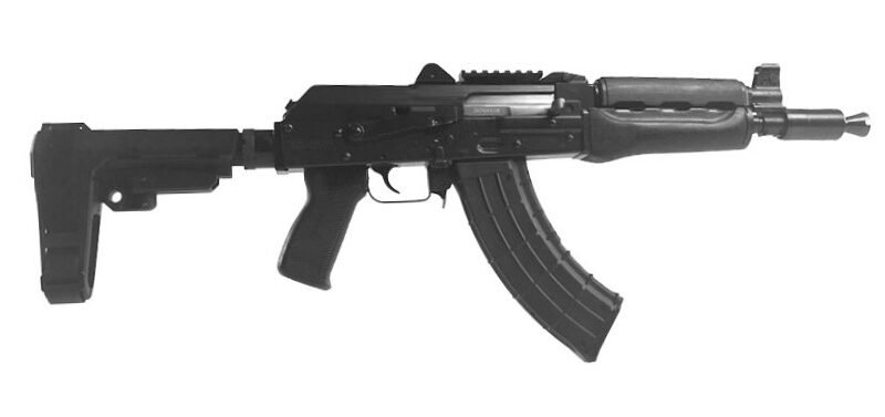 ZASTAVA ARMS USA ZPAP92 PIST 7.62X39 SB3 RAIL