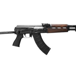 Zastava ZPAPM70 AK-47 Rifle BULGED TRUNNION 1.5MM RECEIVER -  Battle Worn Dark Walnut | 7.62x39 | 16.3" Chrome Lined Barrel | Underfolder Stock